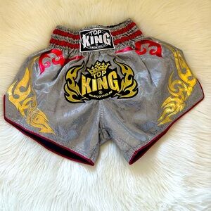 TOP KiNG - Top King Boxing Muay Thai Shorts- Medium